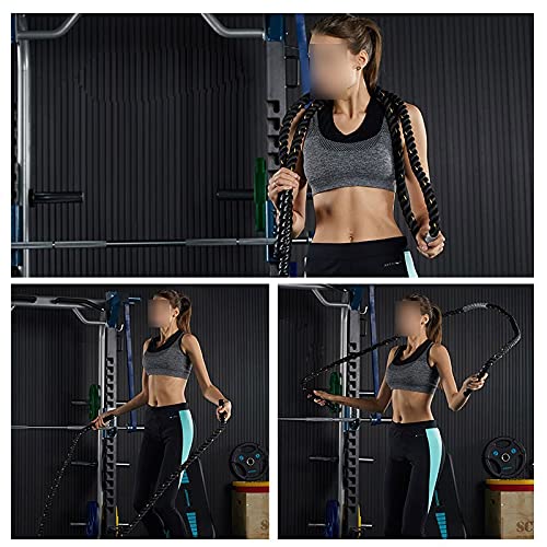 XIANGFATS Cuerda Saltar 3M Pesado Salto de la Cuerda Batalla ponderada Pesada Ropas Power Formning Mejorar la Fuerza Fitness Home Combat Gym Equipment