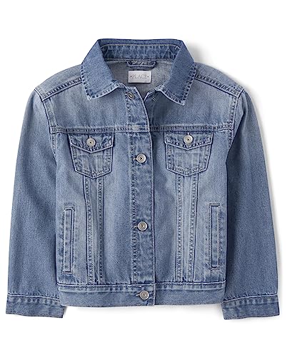 Image of The Children's Place Girls' Basic Denim Jacket