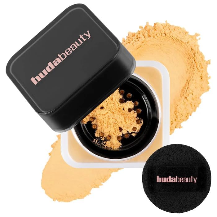 Mini Loose Baking and Setting Powder, Deep Tan for Rich Skin Tones
