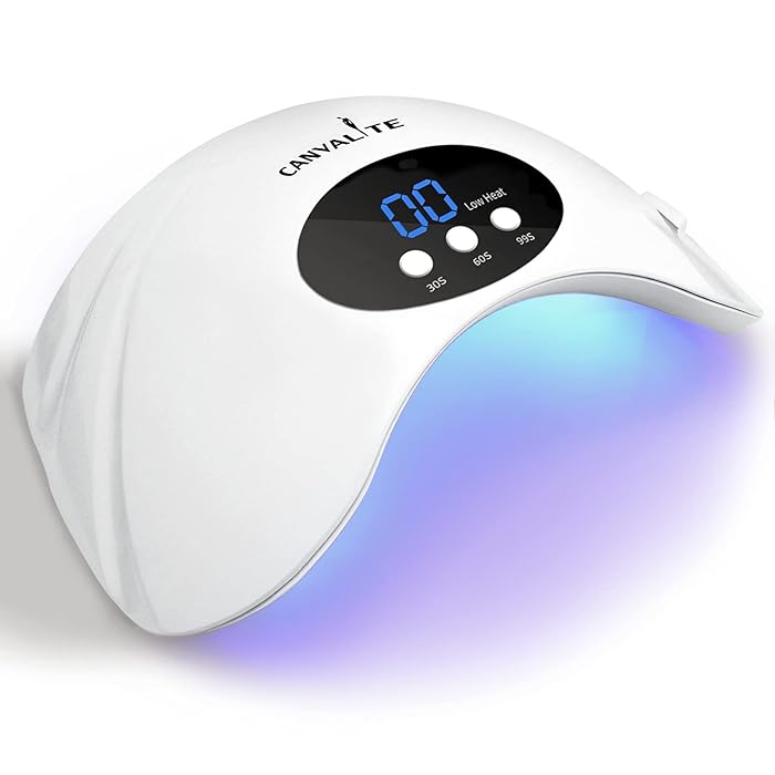 Buy Canvalite 48W UV Light for Nails, Portable Mini Led Nail Lamp for