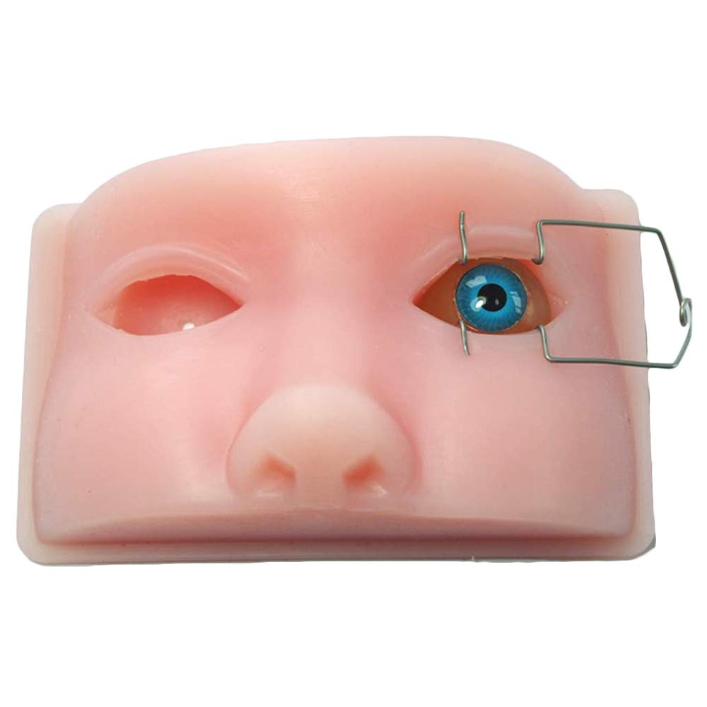 LUCKFY Ophthalmic Human Head Model Ultrasound Emulsification Microscopy Operation Simulator Animal Eye Simulation Training Model for Medical Students