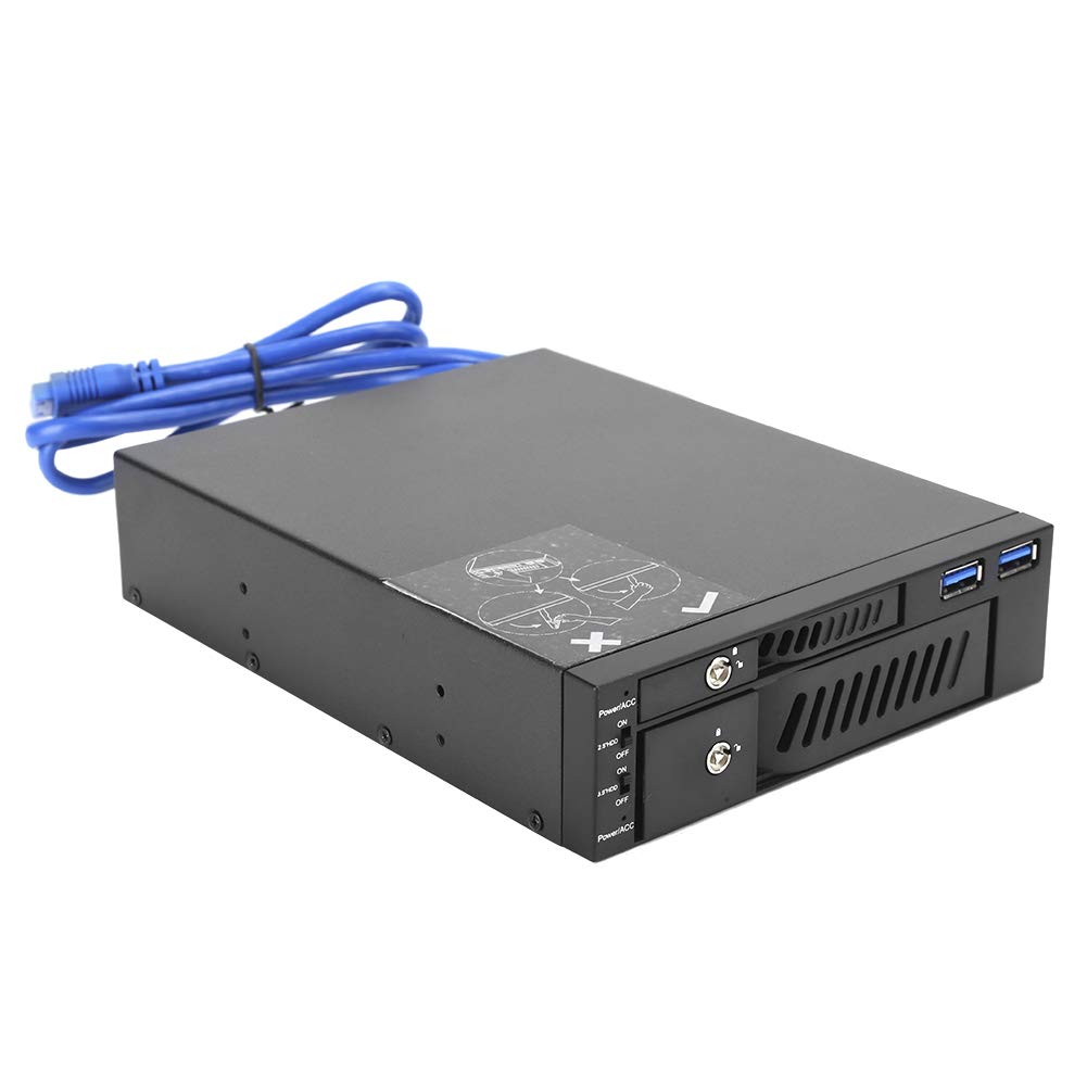 disco duro Disco rack móvil Unidad óptica Caja de extracción 2.5 3.5 Consola USB MR6203 Solución de almacenamiento versmatil para uso de oficina en el hogar