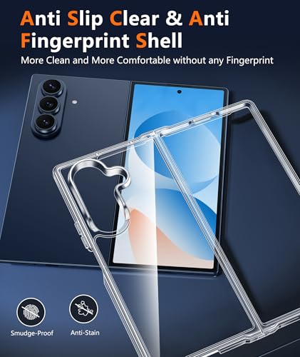 Coque transparente pour Samsung-Galaxy Z-Fold-7 antichoc robuste - 3