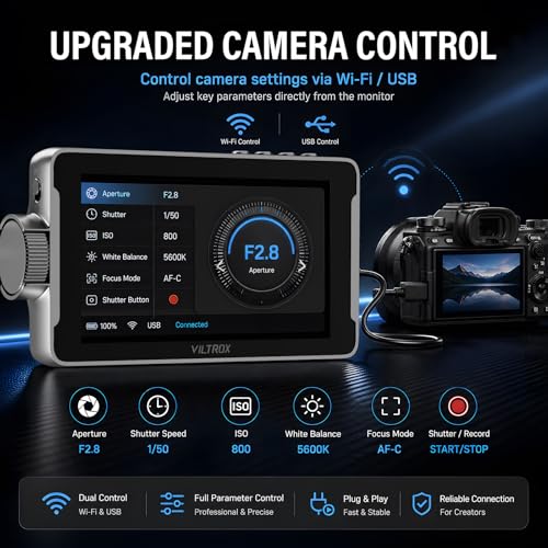 VILTROX DC550 Pro II 5.5" 4K@60 HDMI2.0 Field Monitor Touch Screen(2026) - image 5