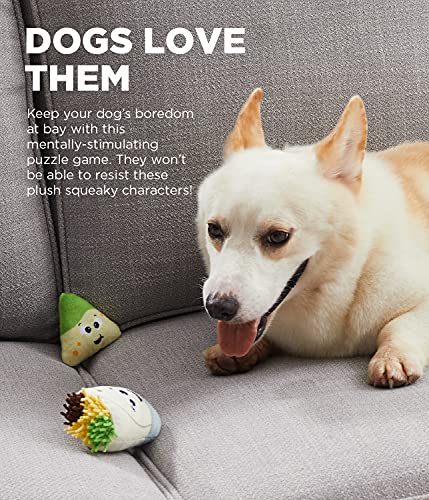 Image of Outward Hound Hide A Taco Plush Dog Toy Puzzle