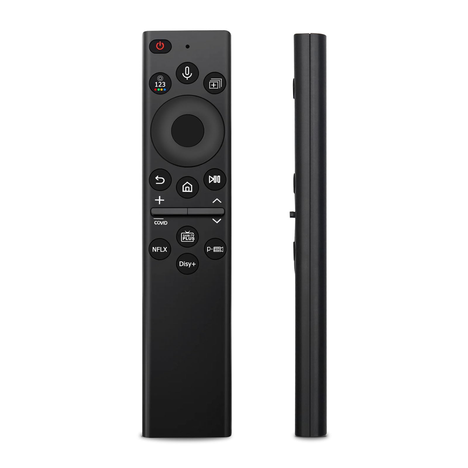 Telecomando vocale di ricambio per Smart TV Samsung, compatibile con BN59-01385A (senza cella solare), per la maggior parte dei televisori Frame 2018-2023, Crystal, UHD, QLED, curvi, 4K, 8K