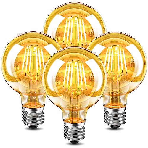 WEDNA Bombilla LED Vintage Filamento, 6W E27...