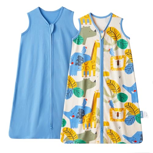 50% Off TILLYOU 2-Pack Baby Sleep Sack - Cotton Wearable Blanket
