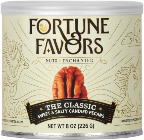 Fortune Favors Candied Pecans 8oz Classic