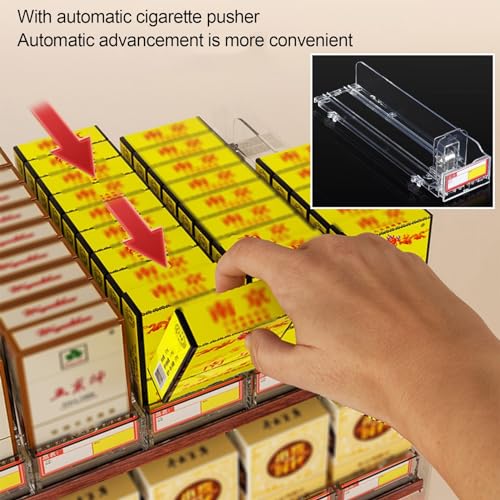 Bandeja para Empujar Caramelos y Tabaco: Vitrina Automática de Pared 4