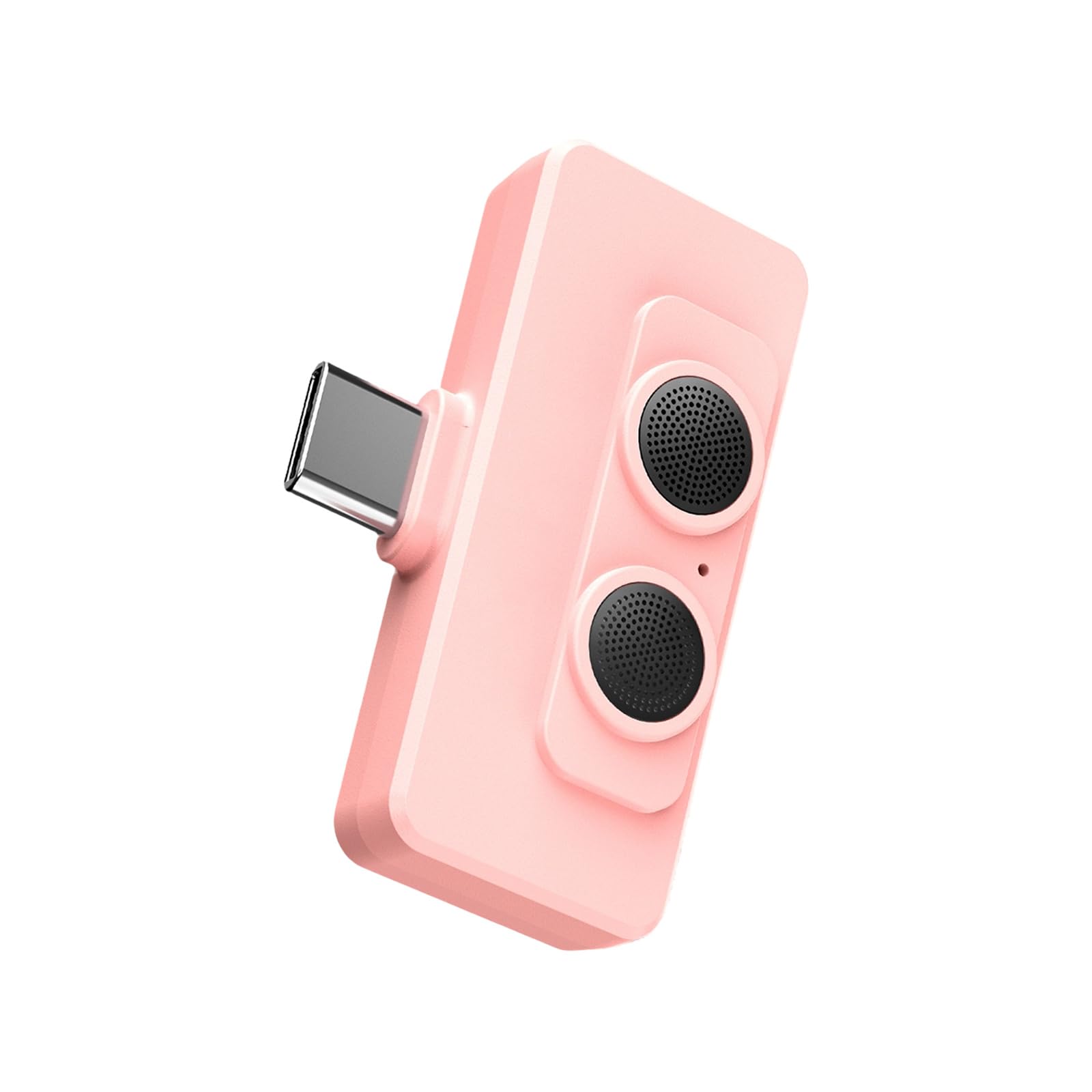Micrófonos ABS con cancelación de ruido y configuración instantánea a través de tipo C para un sonido claro en cualquier entorno, conexión USB C y micrófono de reproducción