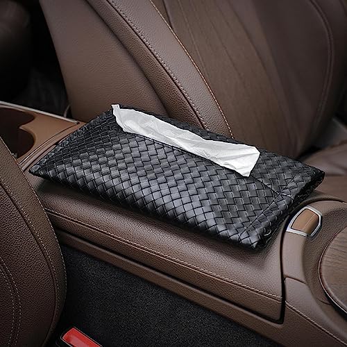 Dispensador de lenços de carro,Dispensador de lenços faciais para carro - Encosto de cabeça para car