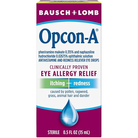 Bausch & Lomb Opcon-A Eye Drops Cover