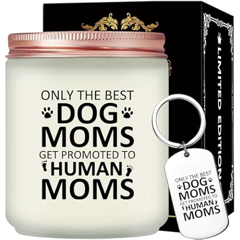 Maybeone New Mom Gifts for Christmas - Pregnancy Gifts for Expecting Mom - First Time Mom Candle Gift - Mom to Be Gift for Pregnant Women Dog Mom Cover