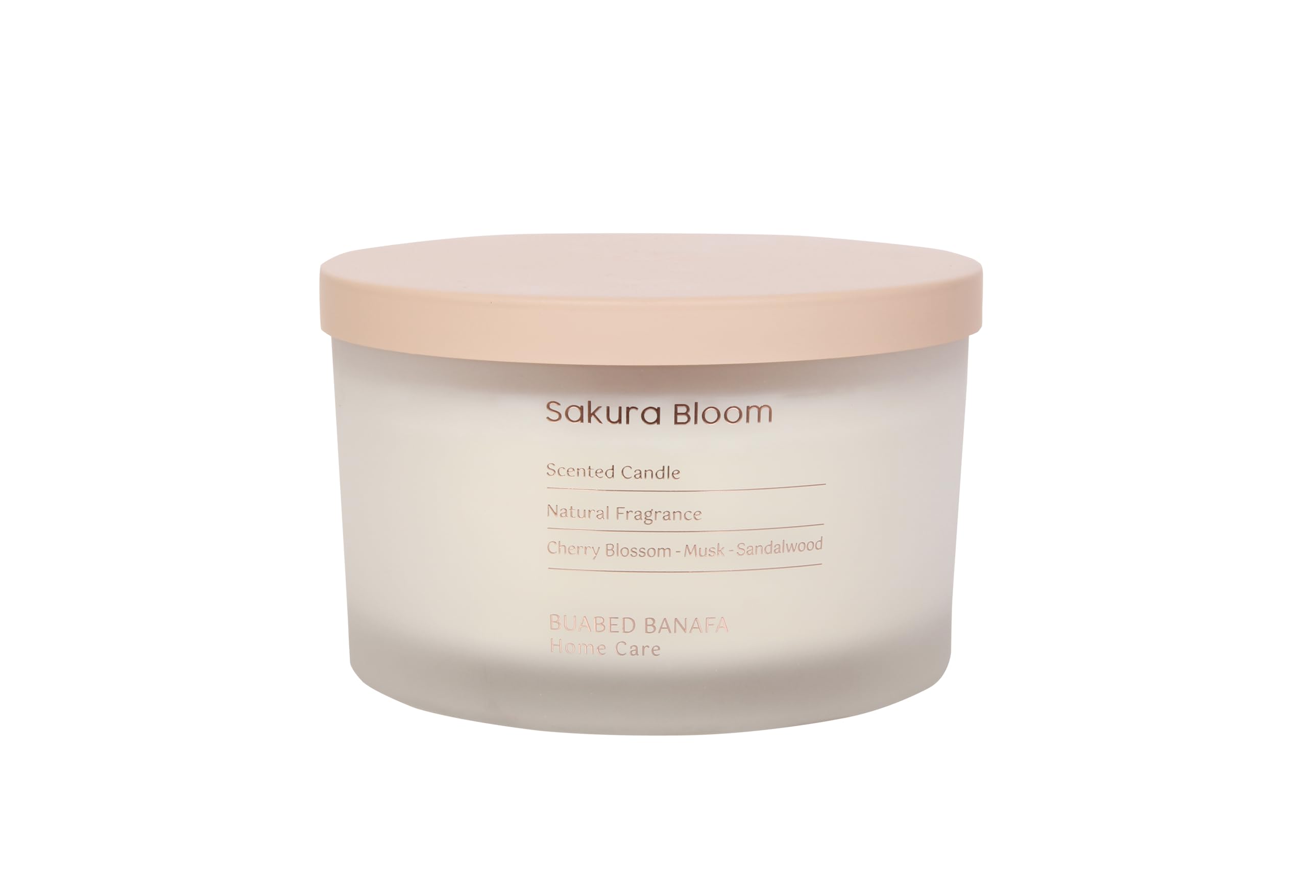 BANAFA SAKURA BLOOM SCENTED CANDLES 480 GRAM