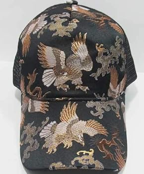 CRAZE 黒 キャップ　 藤崎　サイン入り NISHIJINBLACK CAP ：黒鶴 | W@NDERFABRIC®ONLINESTORE