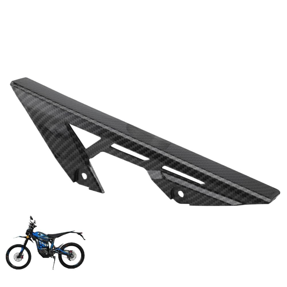 Copricatena per paracatena moto MX3 MX4 MX5 con struttura in fibra di carbonio