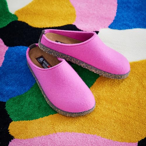 Image of HAFLINGER Manhattan Felt Clog Wool Slipper Unisex