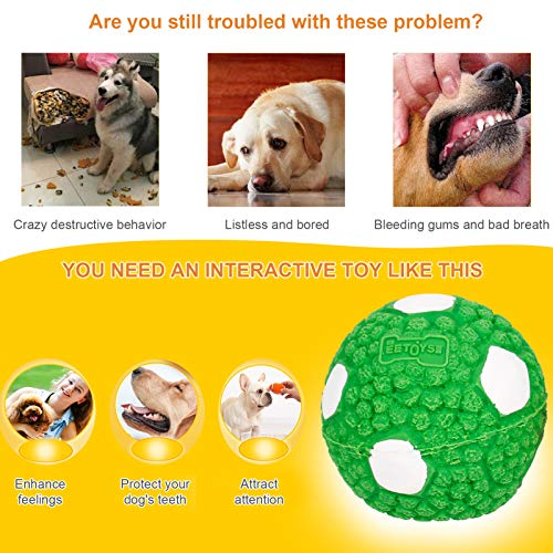 3pcs cão pet bola brinquedo,Funien 3 PCS Dog Pet Ball Toy Dog Latex Toy Ball Dentes de animal de est