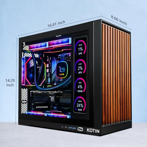 Image of KOTIN Prebuilt Gaming PC RTX 5070 12GB, Ryzen 7 9700X, 32GB DDR5, 1TB SSD