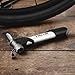 Vibrelli Mini Bike Pump - Presta & Schrader Bicycle Pump - 120 PSI Tire Pump for Road & MTB - No Valve Changing Needed, Pocket Pump
