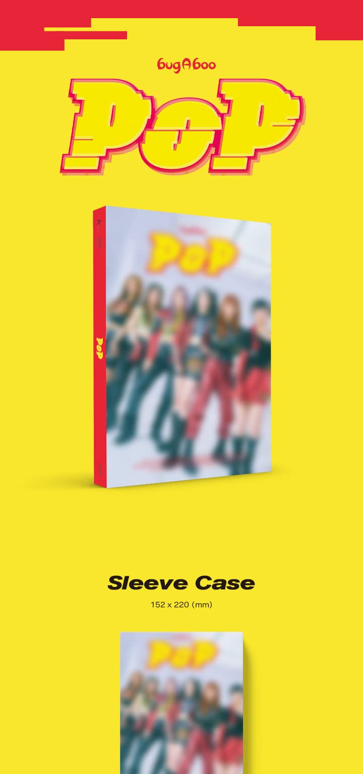 DREAMUS bugAboo POP 2nd Single Album Contents+1p Folding Poster On Pack+Tracking Sealed