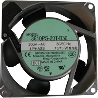 NMB-MAT 3610PS-20T-B30 B00 AC 200V 13/10W 90X90X25mm Server Square Fan