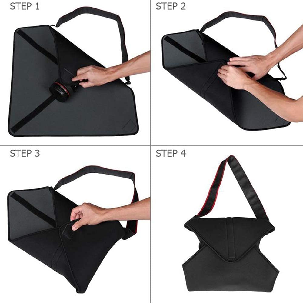 Selens Neoprenowy Wrap Torba Ochrona na Aparat DSLR Obiektyw Akcesoria 4 sztuki