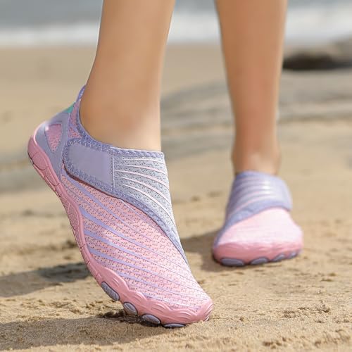 Image of Voya Barefoot Shoes for Women Men Breathable & Non-Slip Wide Toe Water Shoes for Walking,Running&Swimming,2026 new Adjustable Slip On Hike Athletic Sandals
