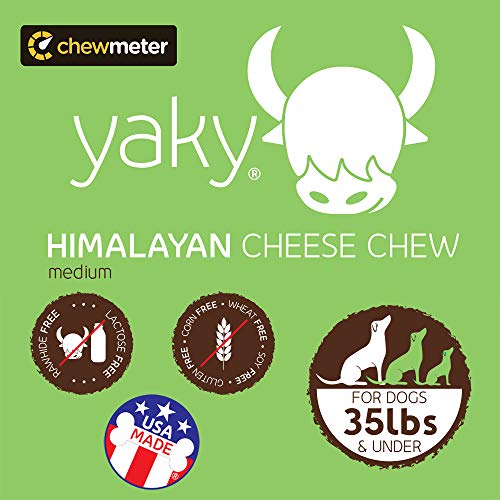 Chewmeter-Yaky-Himalayan-Cheese-Chews-Natural-Yak-Cheese-Dog-Chews-Long-Lasting-Stain-Free-Protein-Rich-Low-Odor-100-Natural-Healthy-Safe-Medium-for-Dogs-35-lbs-and-Smaller-25lbs