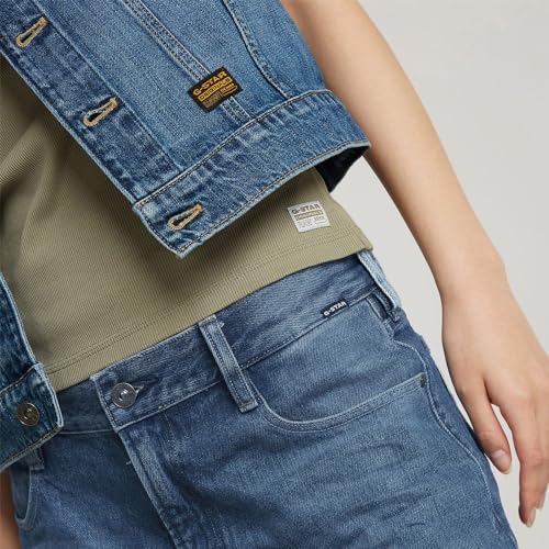 G-STAR Damen Judee Low Waist Loose Jeans Blau (Faded Harbor D22889-D436-D331) 28W / 34L – Ansicht 3