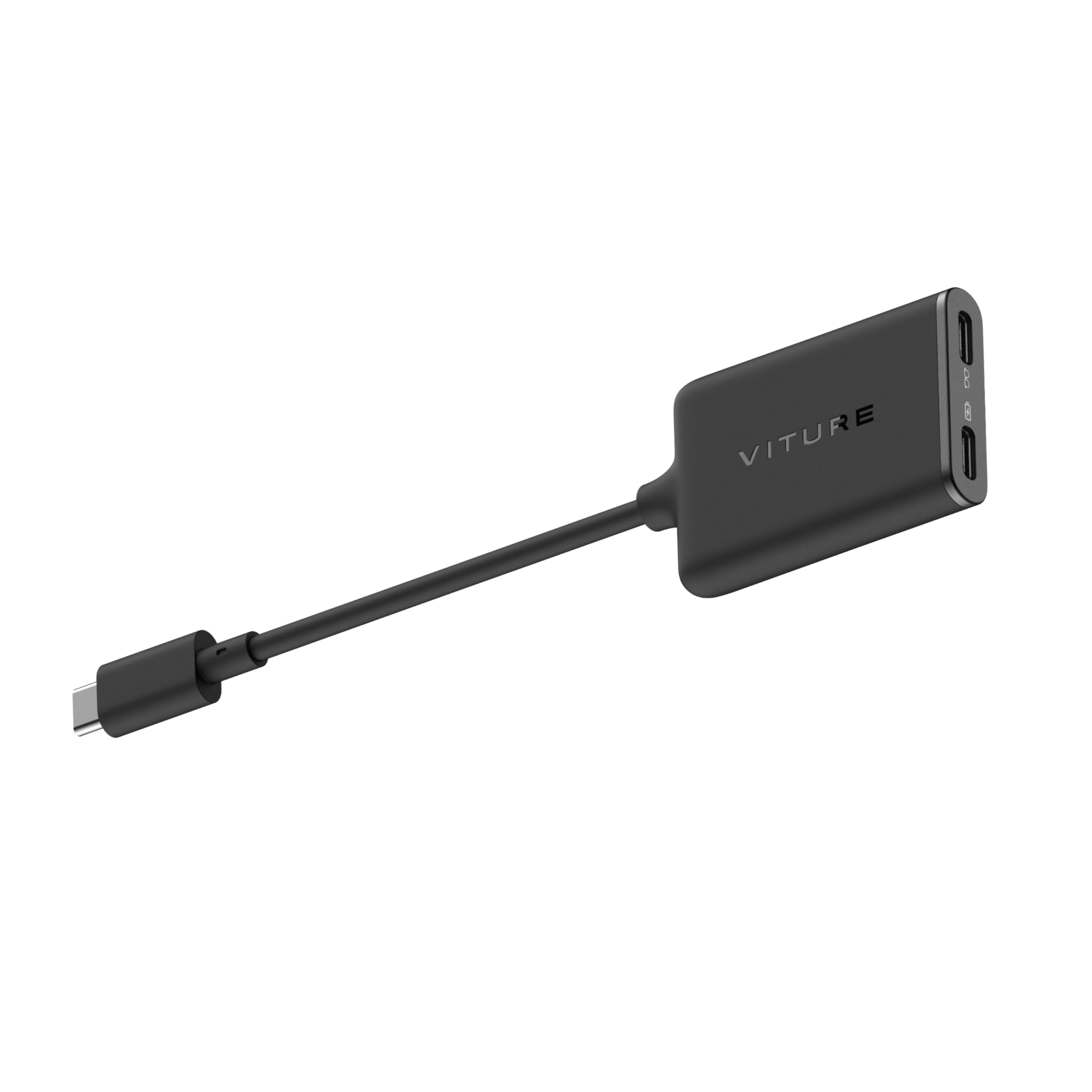 VITUREUSB- C XR Charging Adapter for USB-C iPhone, Enabling Multi-Screen, Enhanced 3DoF, Spatial 3D, VR Video Features, Fits iPhone 17/16/15, Charge and Play for Other Devices
