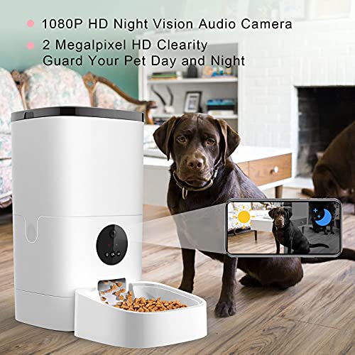 Dog Camera Automatic Dog Feeder WiFi Pet Camera Treat Dispenser Cat Feeder with Camera Dog Camera with Phone App Smart… - Image 5