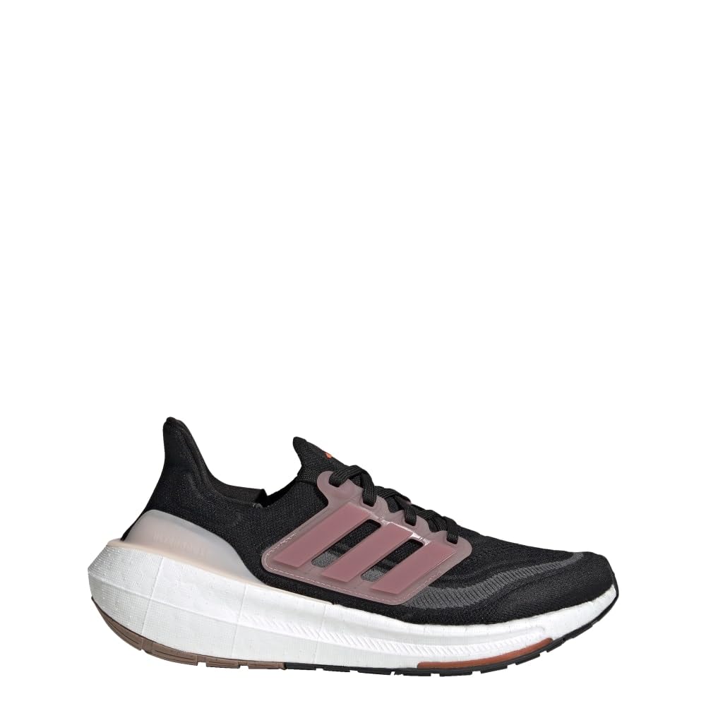 adidas Womens Ultraboost Ultra Boost Light Running Sneakers Shoes - Black