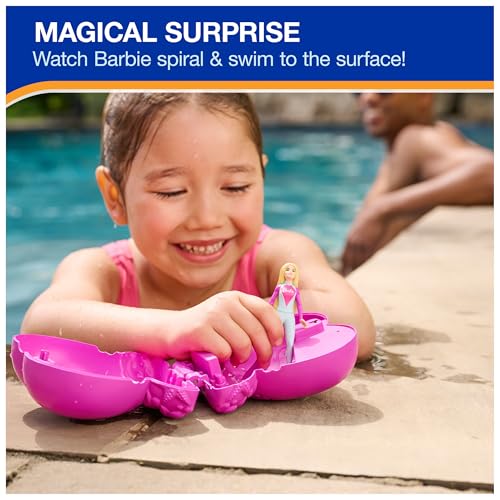 Image of SwimWays Barbie Dive N' Surprise Pool Toy for Ages 5+
