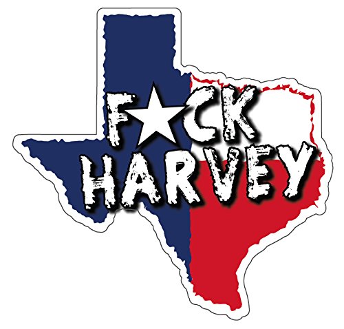 FCK Harvey Houston Texas Hurricane Storm 2017 Sticker Decal