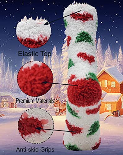 Image of Different Touch 24 Pairs Women Wholesale Bulk lot Cozy Fuzzy Non Skid Slipper Socks