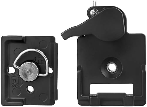 Miniatura 2 de Adaptador de placa de liberación rápida para trípode de cámara con tornillo de 14 pulgadas, adaptador de montaje de cámara 200PL-14 323 para