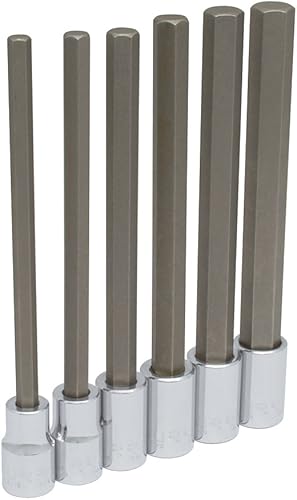 Urrea 54416L Juego de zócalo 34 nch Broca hexagonal, 12 pulgada de largo