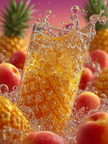 Peinture Diamant Ananas pour Décoration Printemps | Activité DIY
