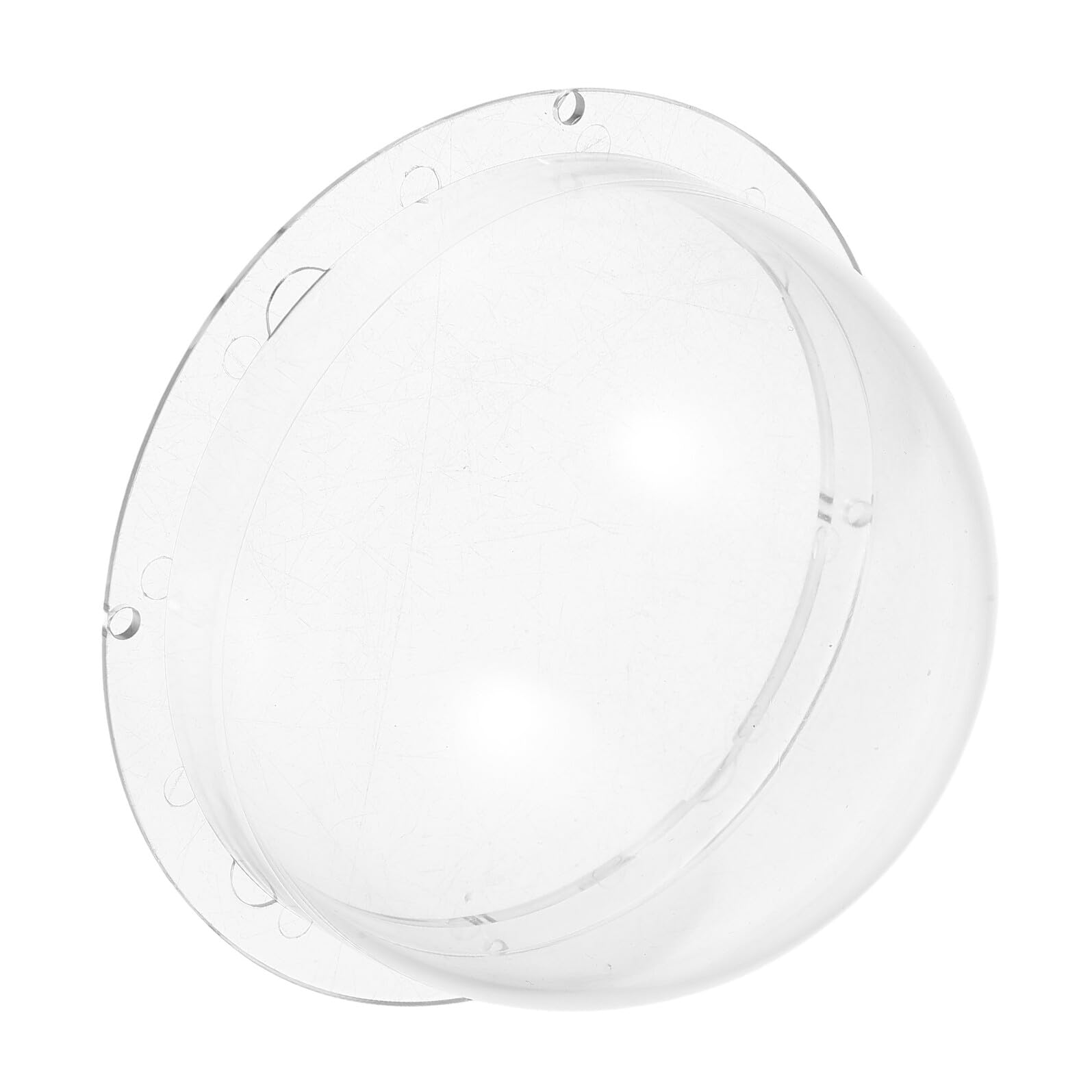 VILLCASE Copertura a Cupola Trasparente in Acrilico da 38 Pollici per Telecamera di Sicurezza Protezione Antipioggia e Parasole per Esterni Custodia Protettiva Resistente per Sistemi di
