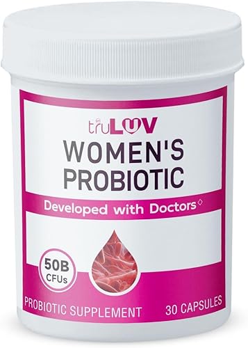 Probióticos para mujeres, suplemento dietético para la salud, 30 unidades (paquete de 1)