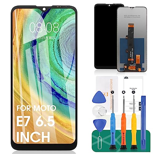Para Motorola Moto E7 Tela LCD de 6,5 polegadas para Moto E7 Powe...
