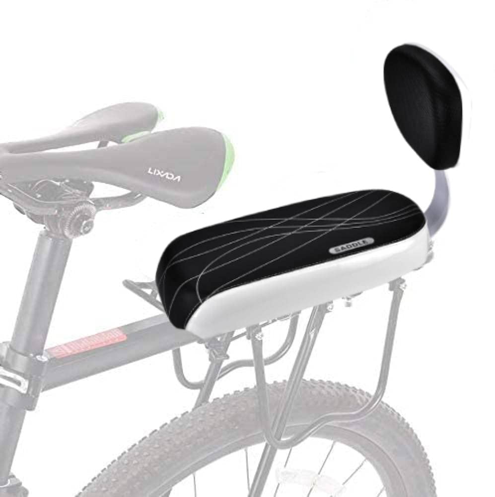 Fiets Achterbank Fietsen Fiets Fiets MTB PU Lederen Zacht Kussen Achterrek Stoeltje Kinderen Zitje Met