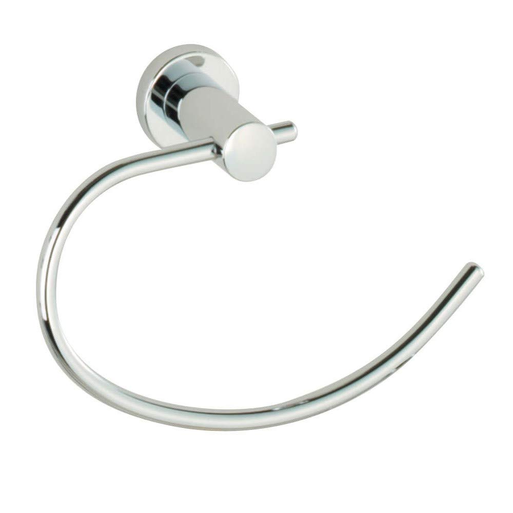 Roper Rhodes Minima Chrome Bathroom Cloakroom Towel Ring Holder 6922.02