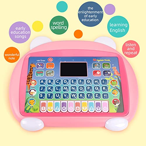 Tablet de Aprendizagem para Crianças | Máquina de aprendizagem precoce com display LED,Brinquedos de