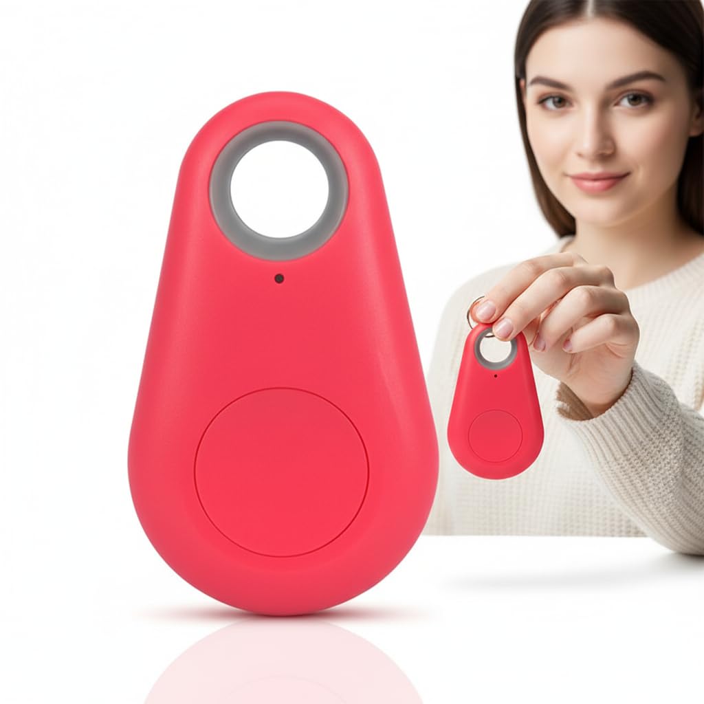 Drumstone 𝟏𝟓 𝐘𝐞𝐚𝐫𝐬 𝐆𝐮𝐚𝐫𝐚𝐧𝐭𝐞𝐞, GPS Locator Wireless Key Finder, Bluetooth 4.0 Anti Lost Alarm, Tracer for Dogs, Children, Bags, Remote Shutter, Smart Tracking, Easy Use, Long Battery