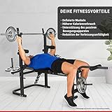 Hammer Hantelbank Bermuda XT, silber/schwarz/rot, 4507 - 5