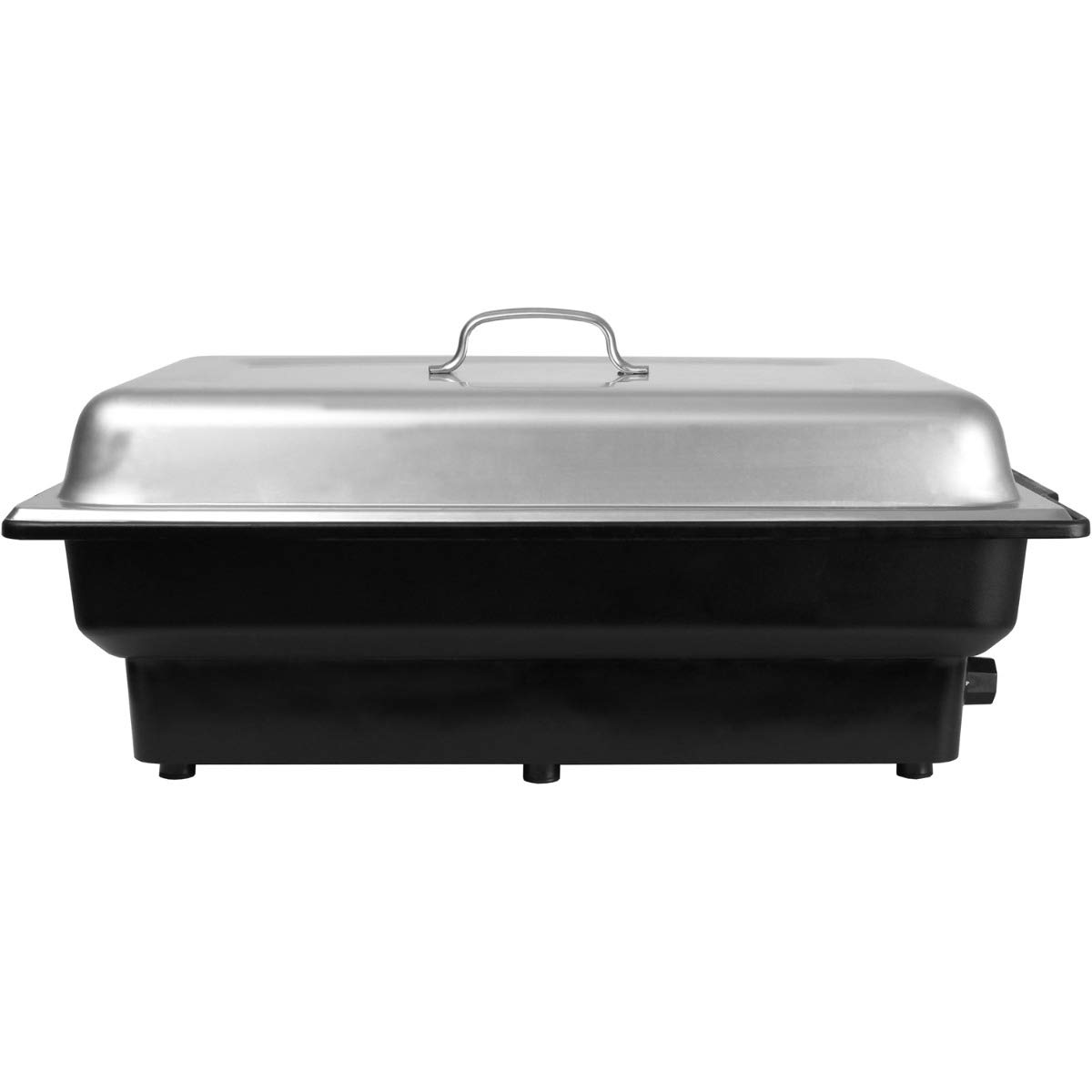 ZORRO Elektrischer Speisenwärmer Chafing Dish | Inkl. 1/1 GN-Behälter Einsatz