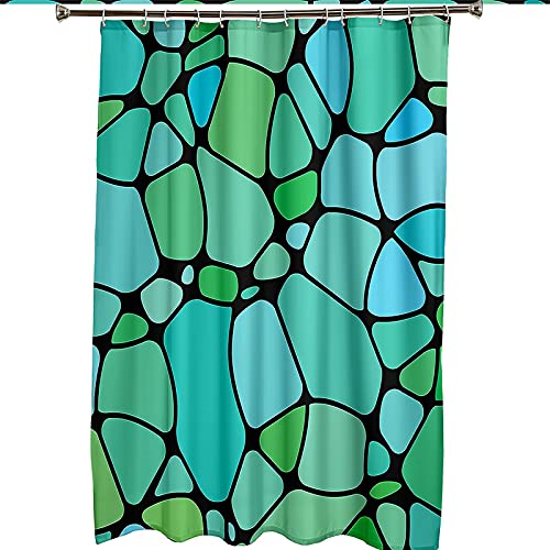 Rideau de douche anti moisissure KnSam en polyester imperméable - 7